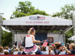 Girl at parade